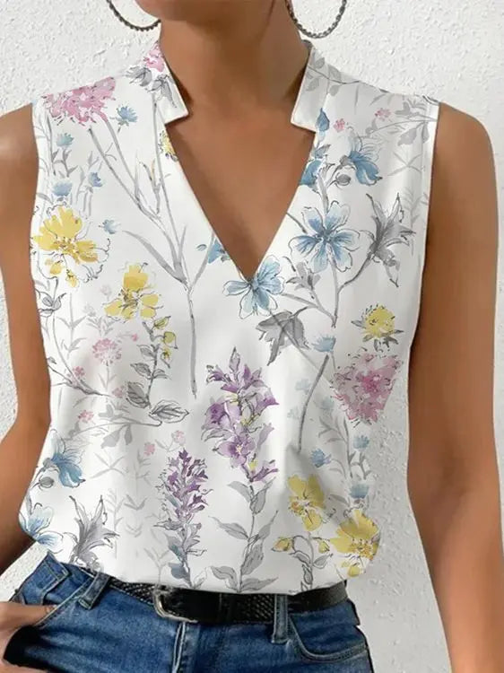 Julia | Lightweight and Refined Sleeveless Summer Top