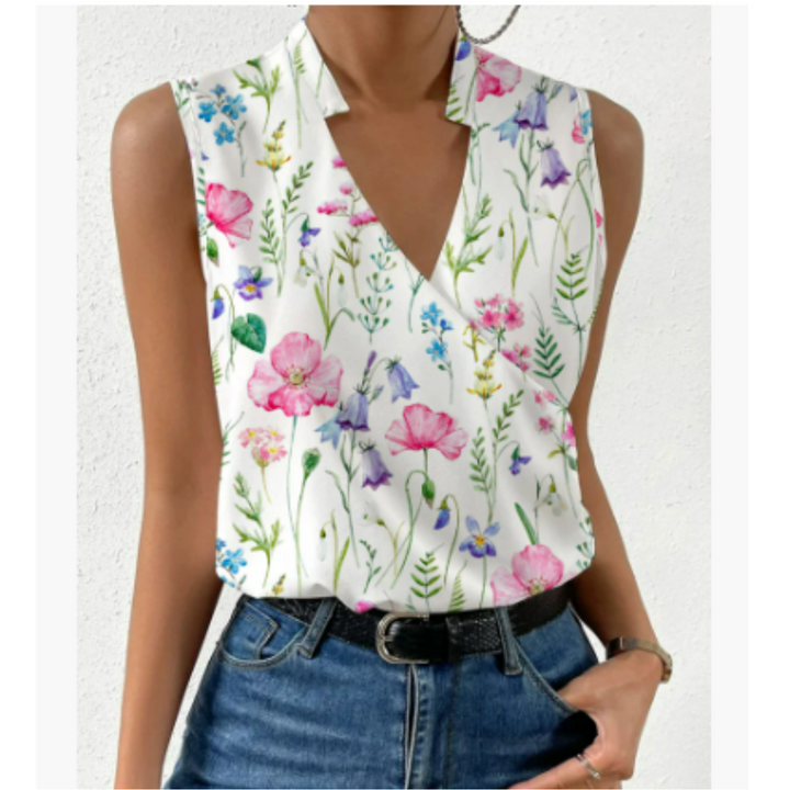 Julia | Lightweight and Refined Sleeveless Summer Top