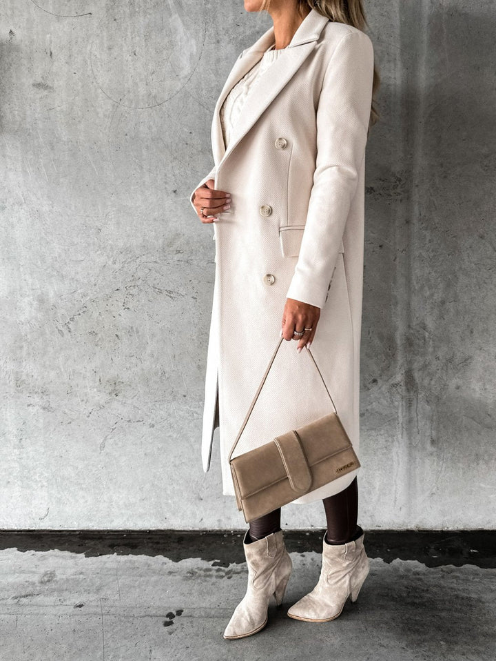 ZEVALISSEA – CLASSIC DOUBLE-BREASTED COAT