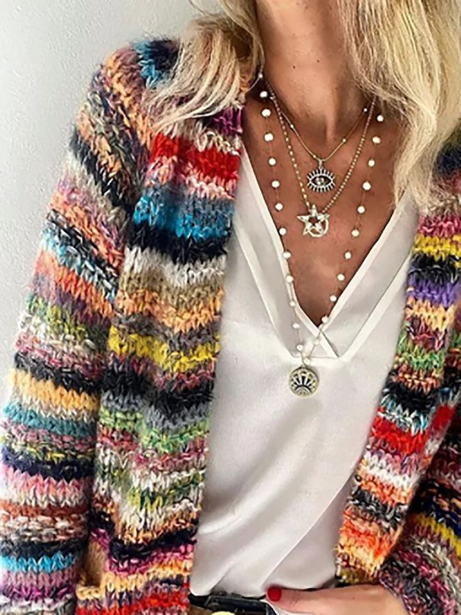Fair Isle Icelandic Knit Pullover