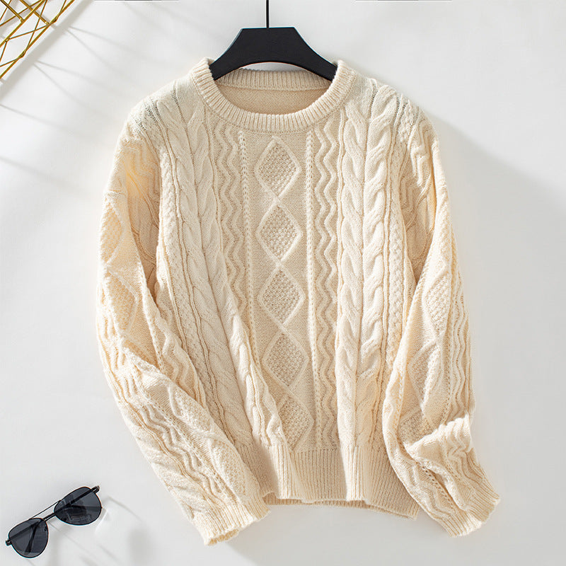 Fern | Cable Knit Long Sleeve Jumper for Women