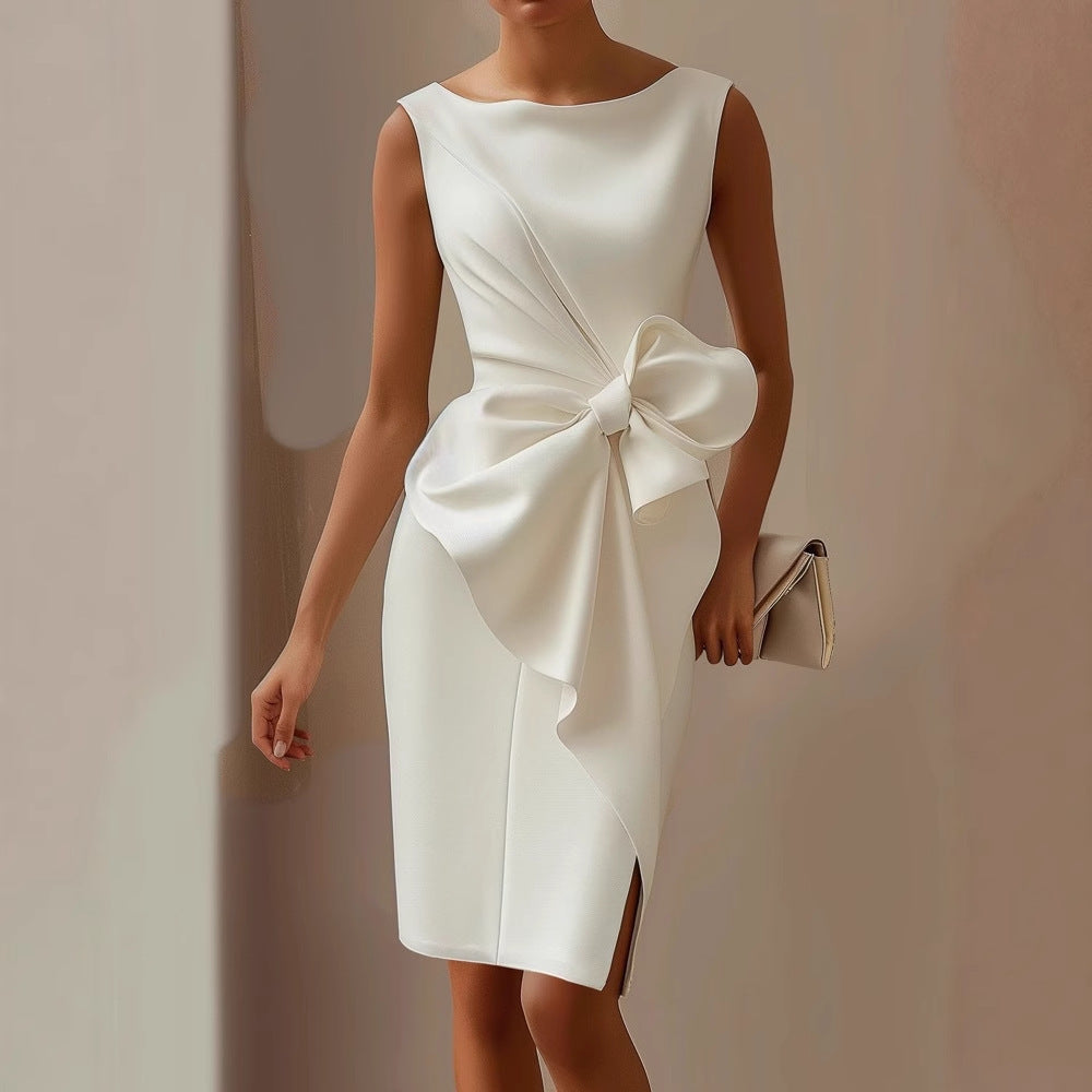 LENNYN – ELEGANT BOW-TIE DRESS