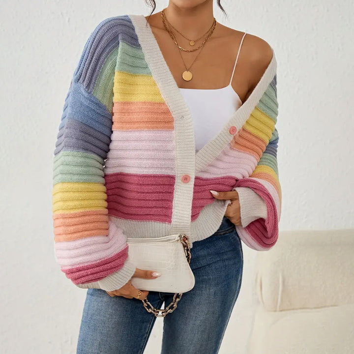 Marilyn | Women's Oversized Button-Front Cardigan