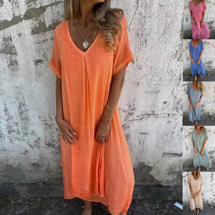 LILIA – CASUAL & ELEGANT SPRING MAXI DRESS