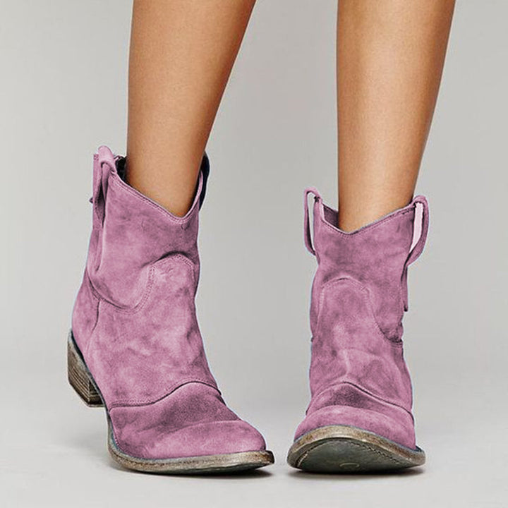 CIARA – SUEDE ANKLE BOOTS PREMIUM
