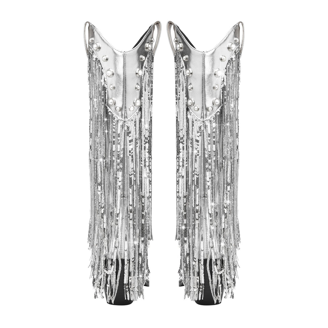 Marina | Women's Fringe Cowboy Boots