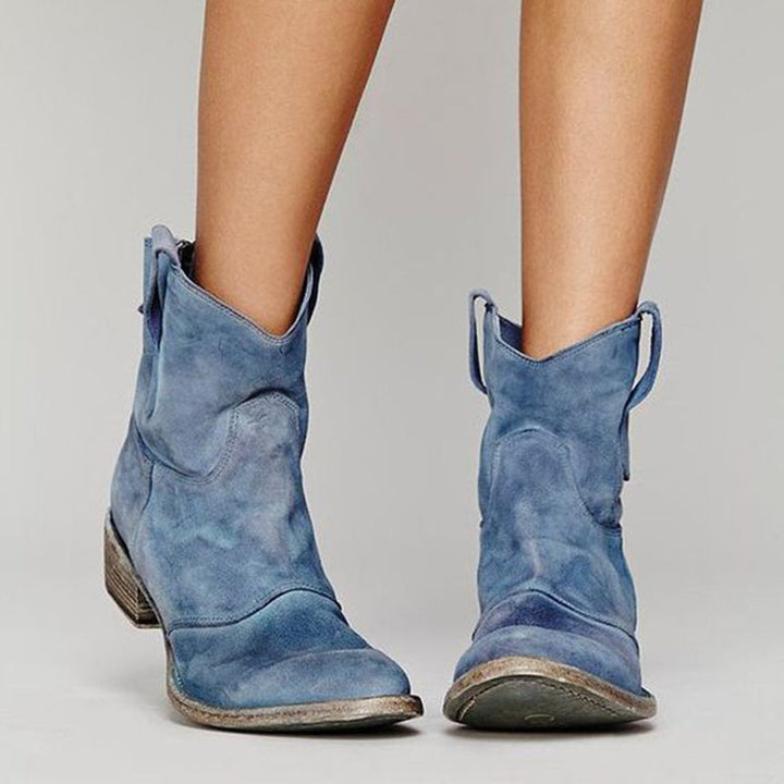 CIARA – SUEDE ANKLE BOOTS PREMIUM