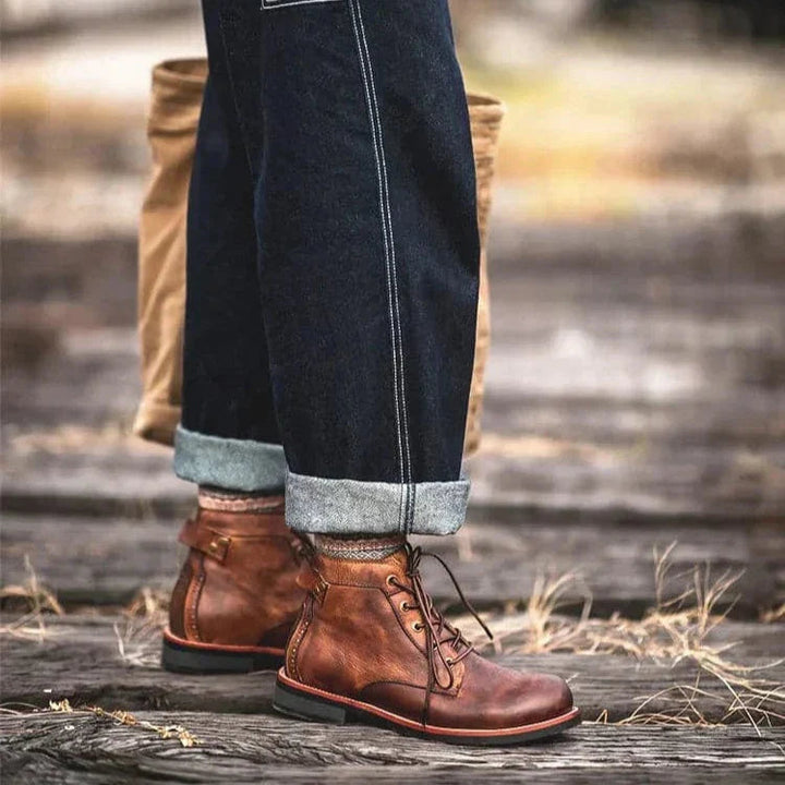 Rustic Adventure Comfort Boots