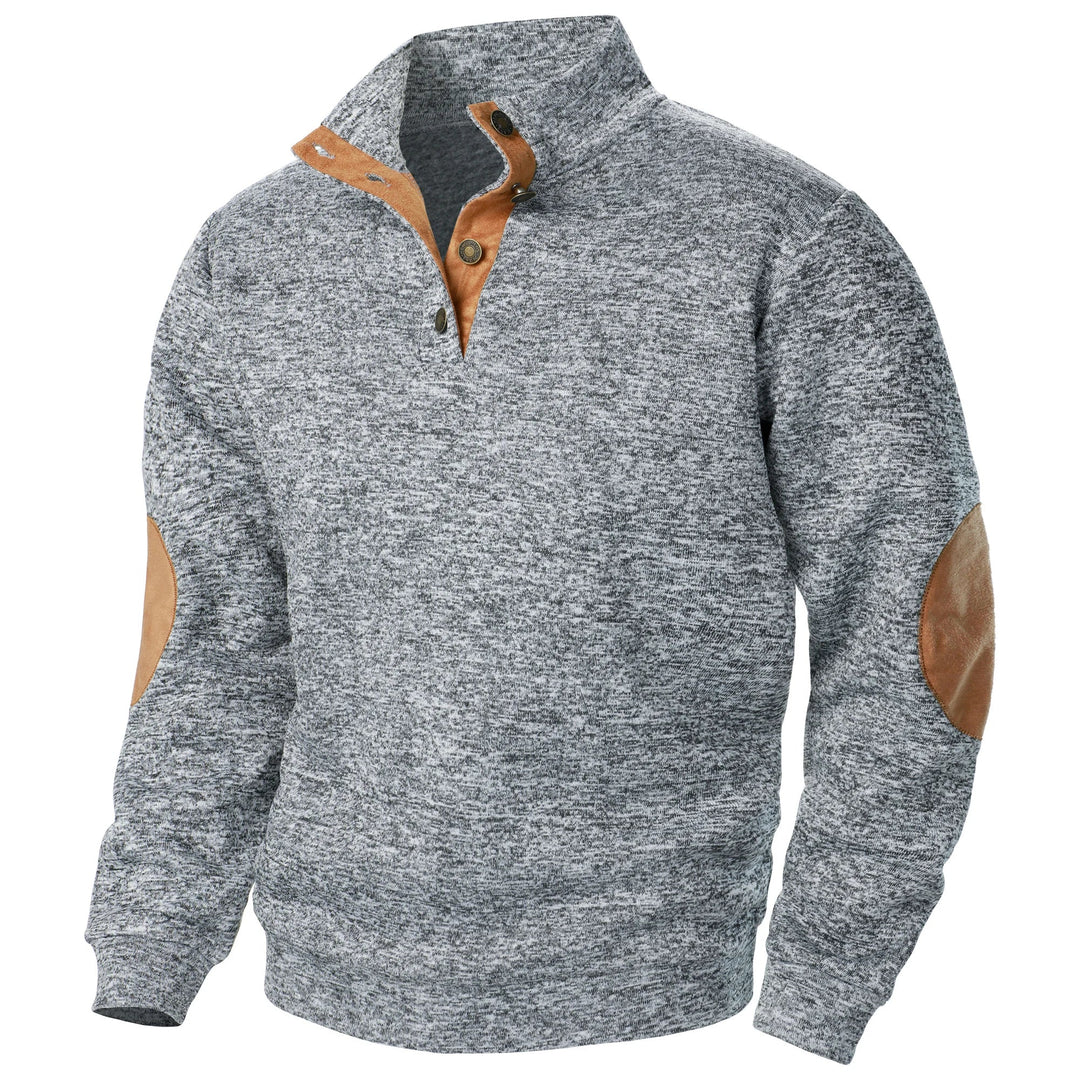Harold - Quarter-Button Sweater