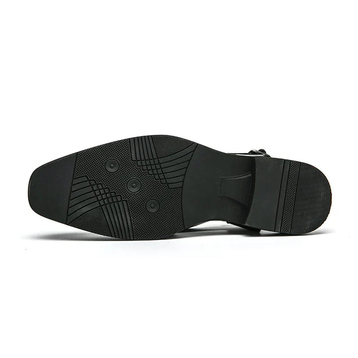 Cambridge Leather Cutout Loafers