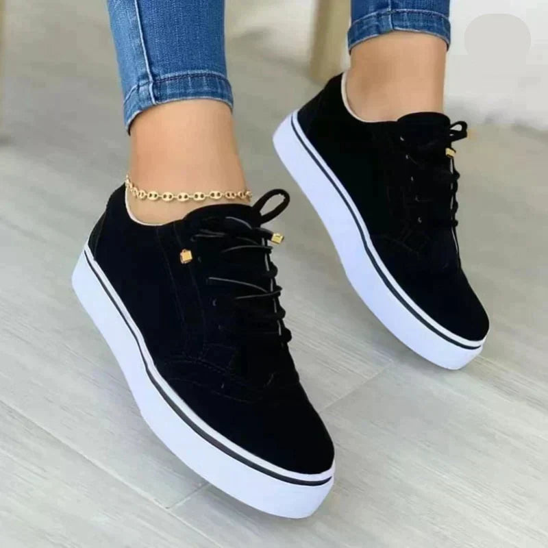 Makayla | Comfort Sneakers – Premium Leather, Orthopedic Design