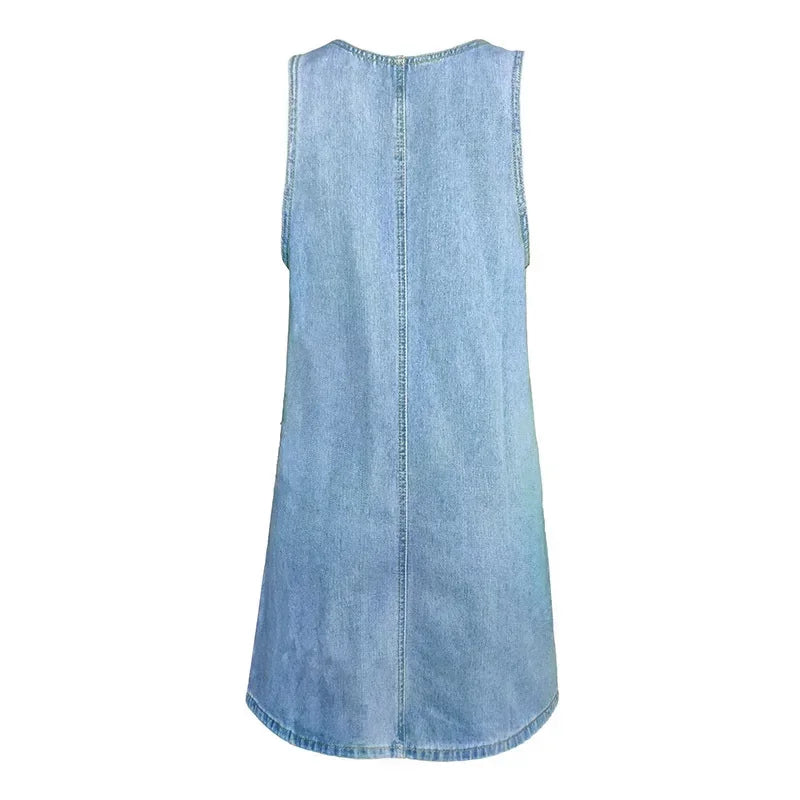 Annalise™ | Summer Denim  Dress