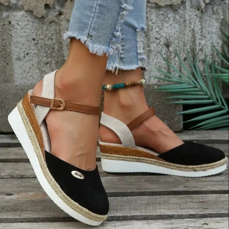 Zara - Rope Orthopedic High Heels
