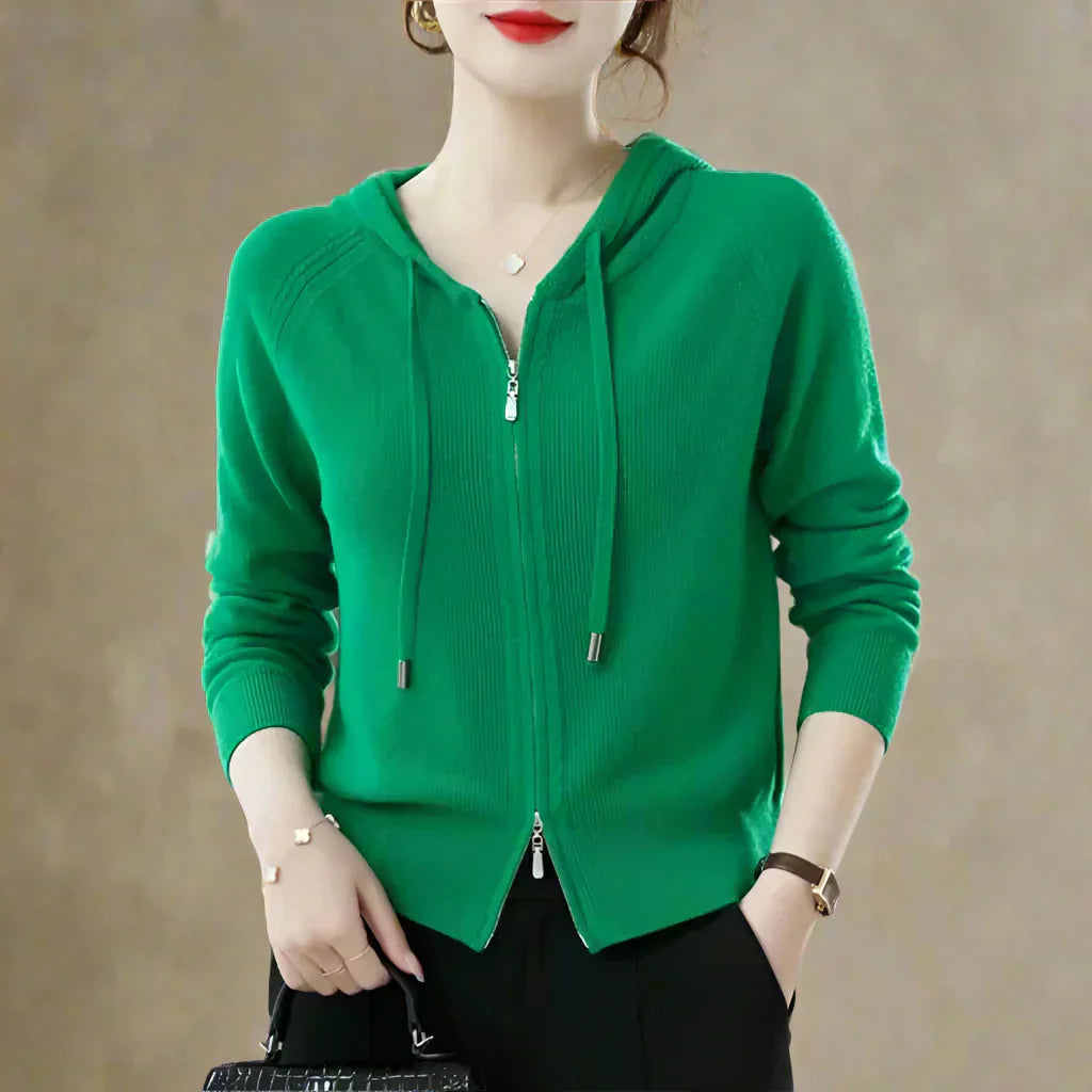 Vicki | Loft Knit Hoodie