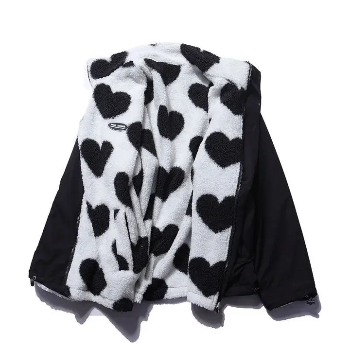 ZEYLAVIRAE – REVERSIBLE HEART JACKET