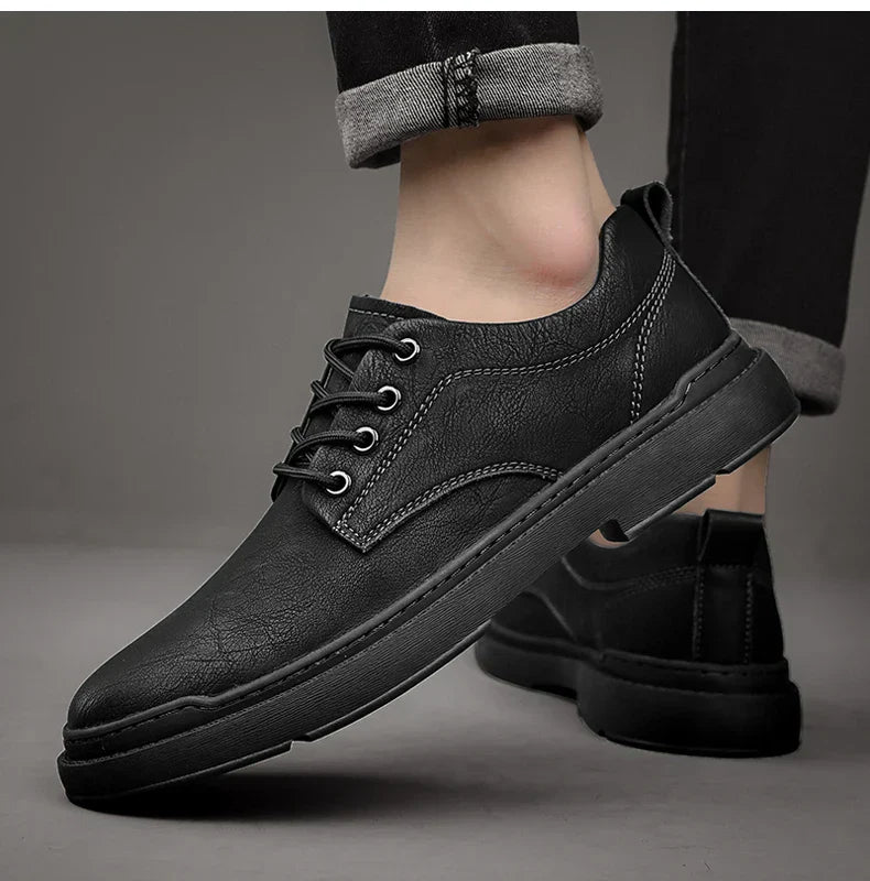 Classic Leather Shoes for Enduring Comfort