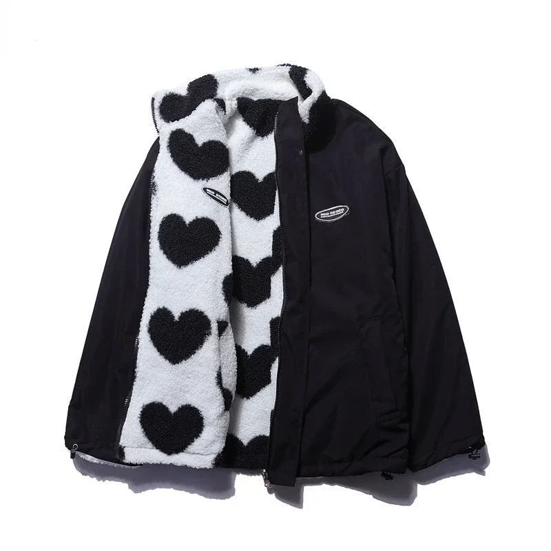 ZEYLAVIRAE – REVERSIBLE HEART JACKET