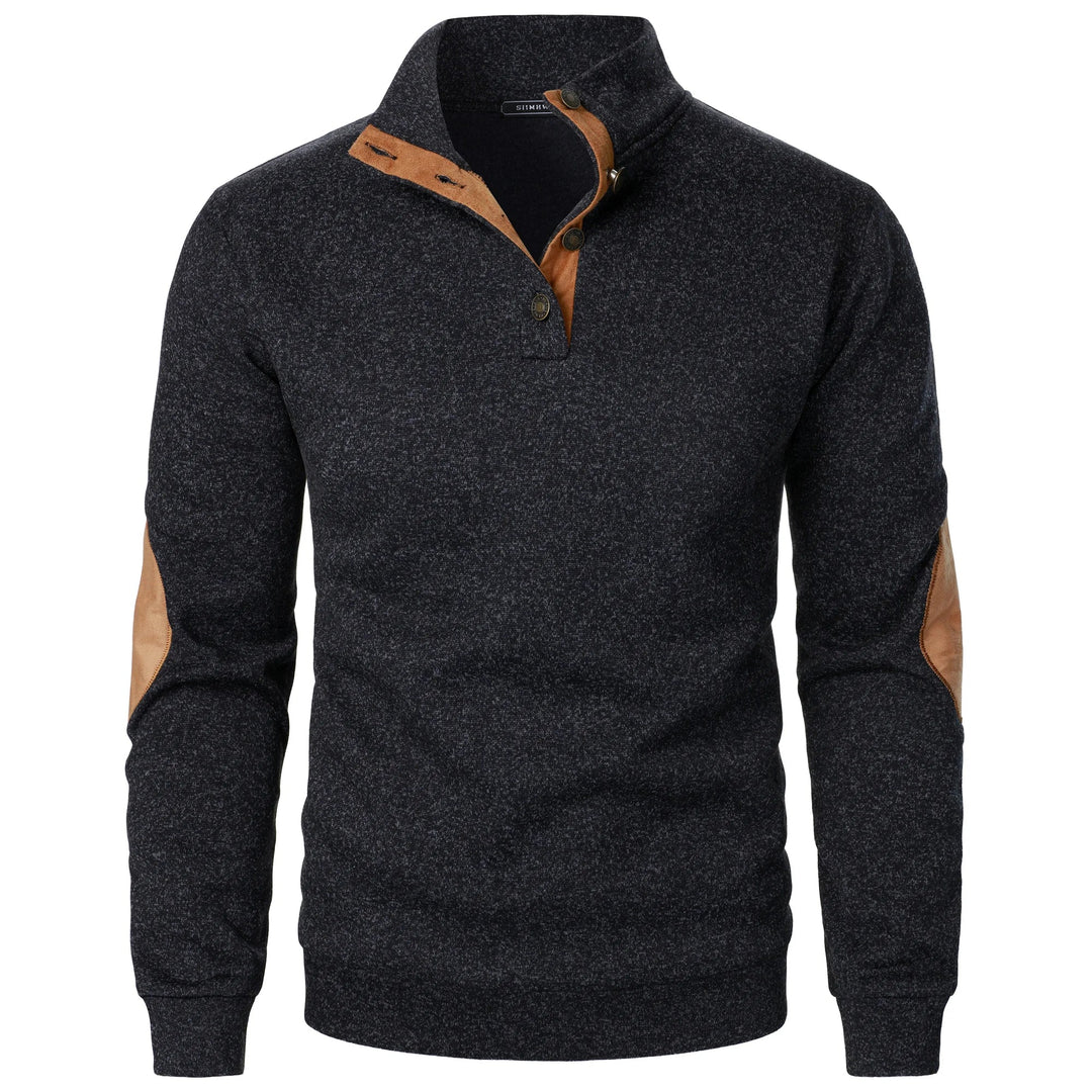 Harold - Quarter-Button Sweater