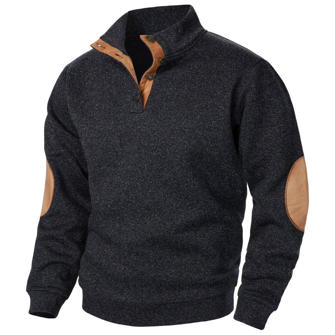 Harold - Quarter-Button Sweater