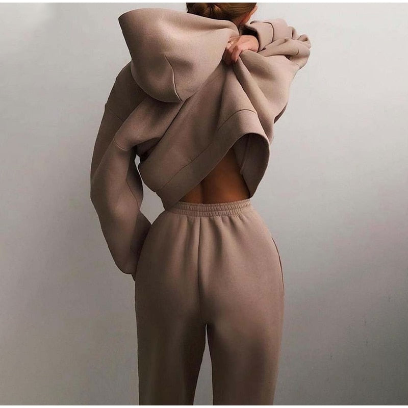 Esther | Women's Relaxed Fit Hoodie Jogger Set