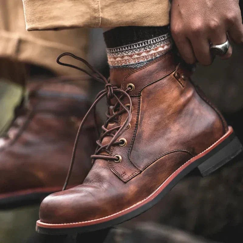 Rustic Adventure Comfort Boots