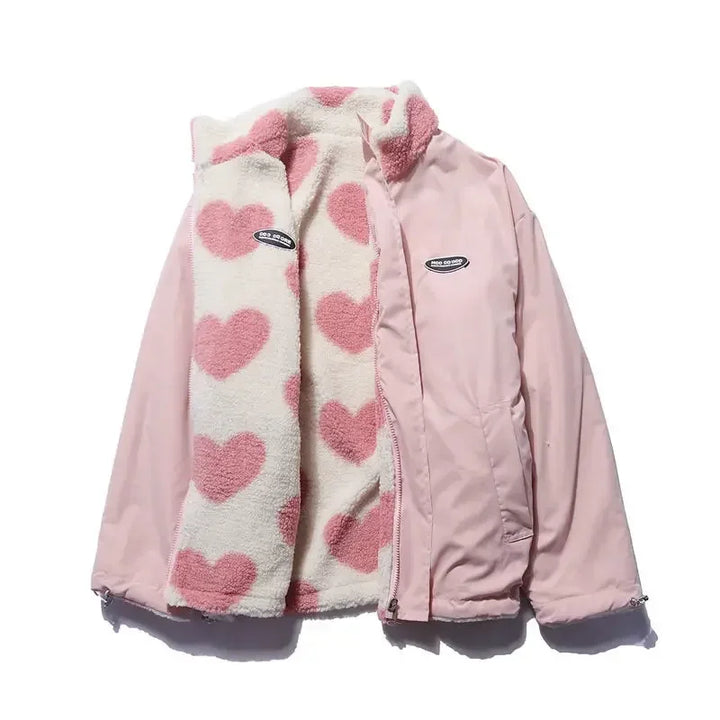 ZEYLAVIRAE – REVERSIBLE HEART JACKET