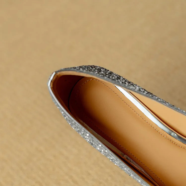Gloria - Glitter Heels