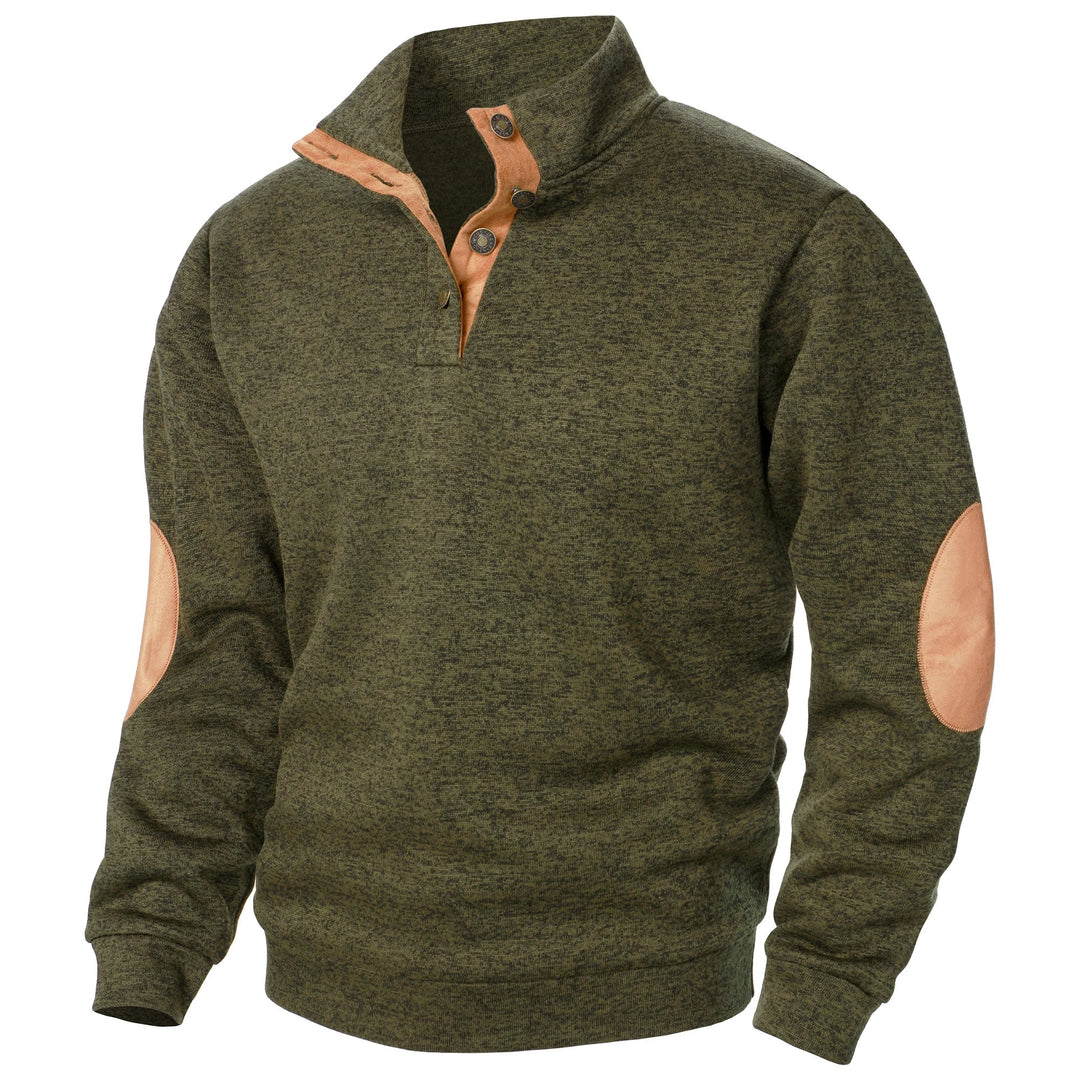 Harold - Quarter-Button Sweater