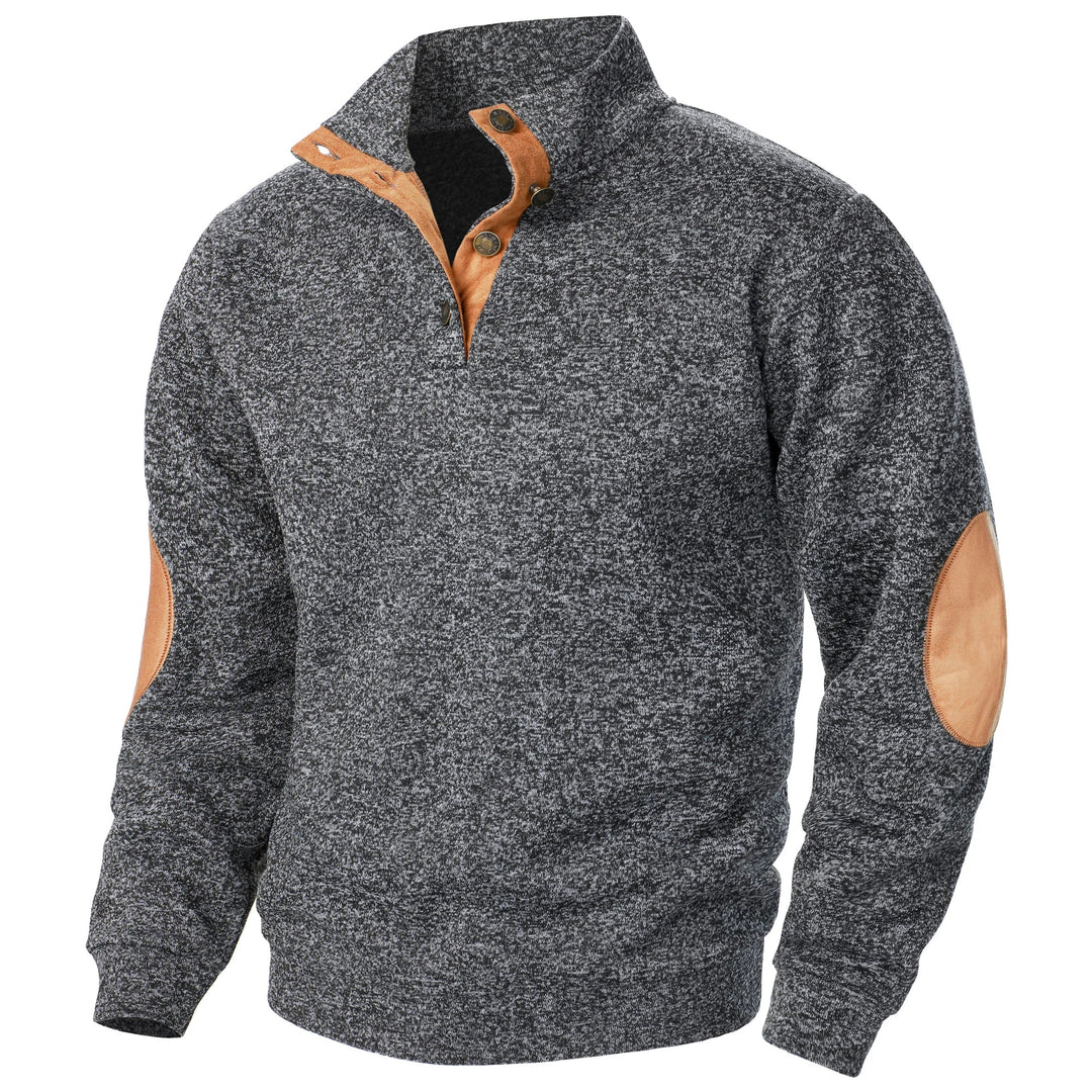 Harold - Quarter-Button Sweater