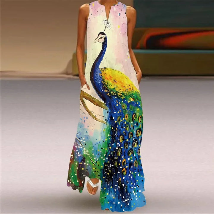 ZOEY – BUTTERFLY BLOOM A-LINE DRESS