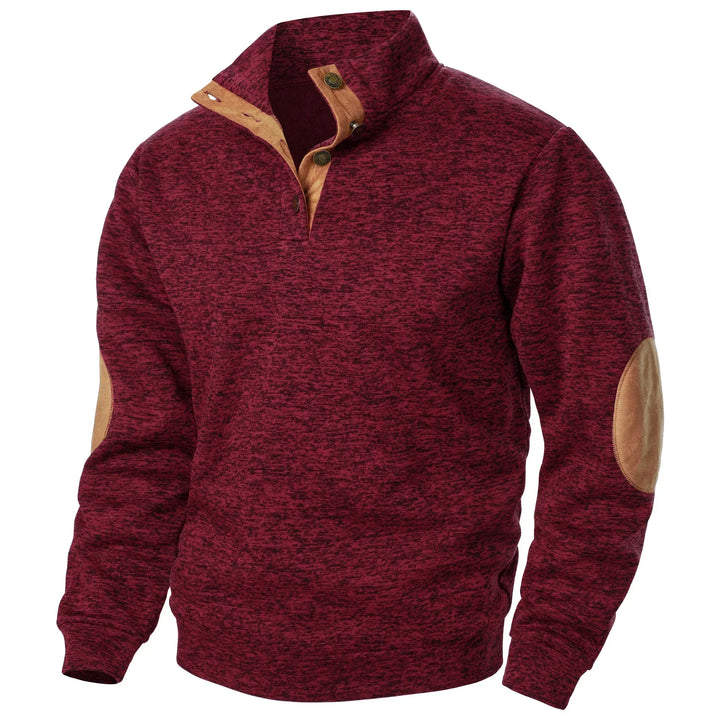 Harold - Quarter-Button Sweater