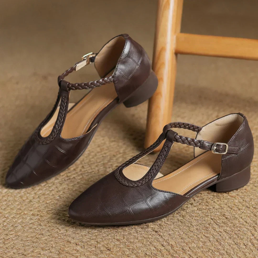 Kepa Leather Mary Janes