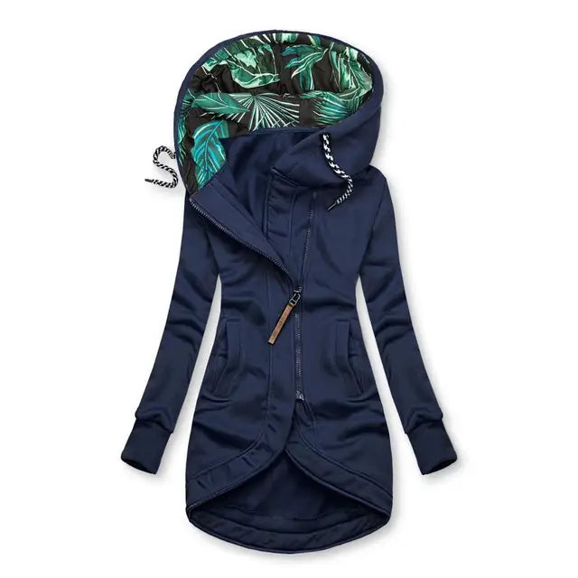 Collins - Hooded Asymmetrical Jacket