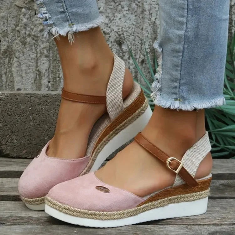 Zara - Rope Orthopedic High Heels