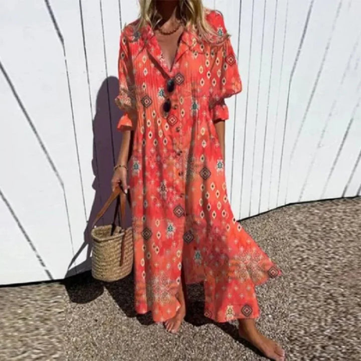 Orielle – Vibrant Bloom Dress