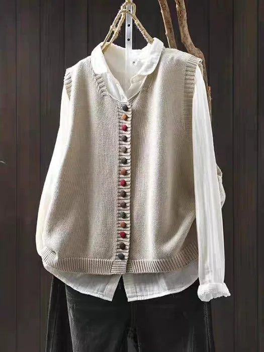 THE ROSALIE - KNIT VEST