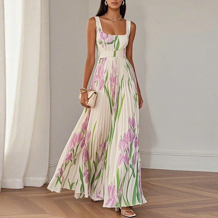ELOWYS – ELEGANT FLORAL DRESS