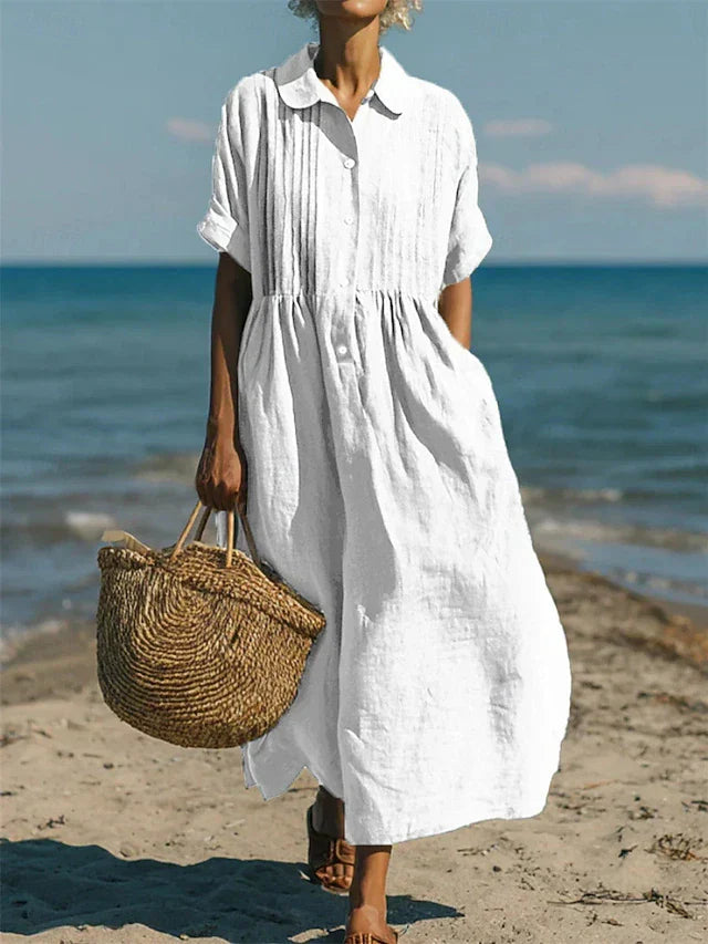 Amelia | Premium and Breathable Women Shirt Dress
