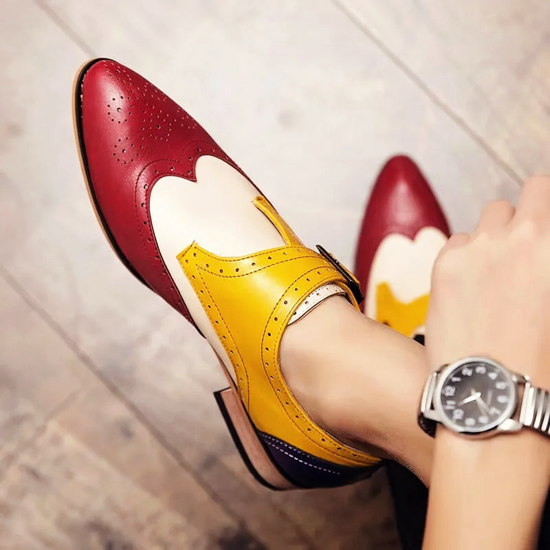 Maxwell Elm Pointed Oxford Shoes
