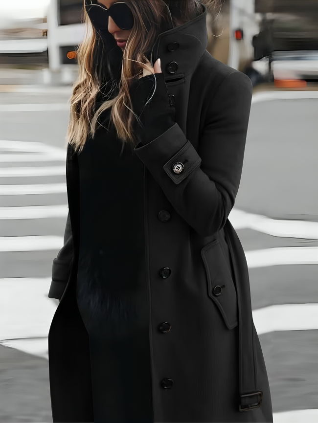Sandra | Women's Belted Trench Coat