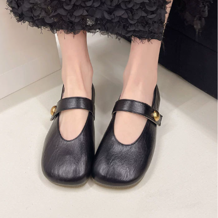 Irene Leather Mary Janes
