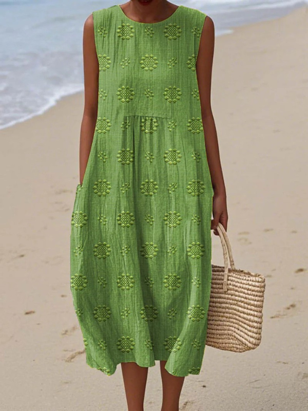 SIENNA – EVERYDAY BREEZE MIDI DRESS