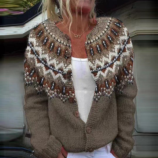 Adeline - Vintage Icelandic Cardigan