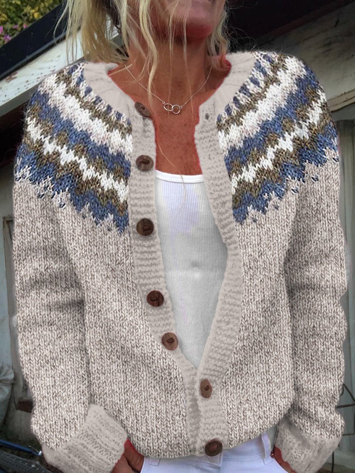 Peyton - Vintage Icelandic Cardigan
