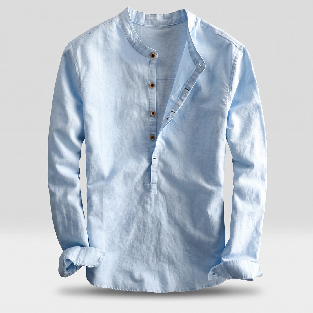 Weston | Timeless Relaxed Style Linen Shirt