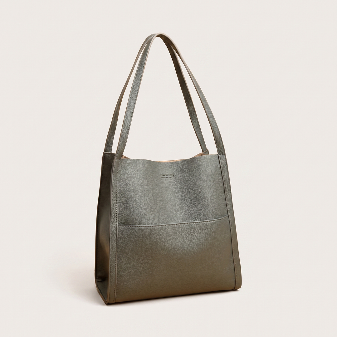 Adeline | Genuine Leather Grace Tote Bag