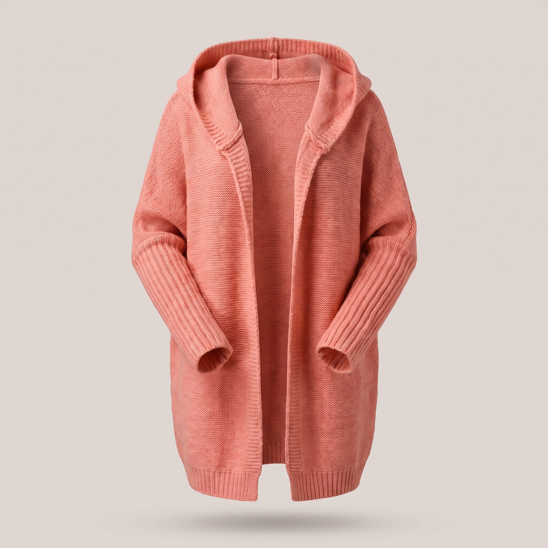 Adeline | Oversized Drape Loose Knit Cardigan