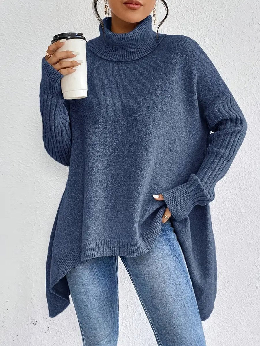 Charley | Cozy And Contemporary Oversized Turtleneck Sweater