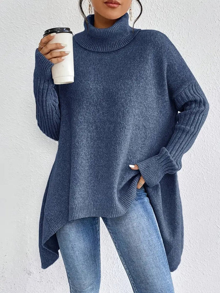 Charley | Cozy And Contemporary Oversized Turtleneck Sweater