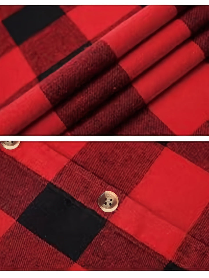 Melanie | Relaxed Buffalo Check Lumberjack
